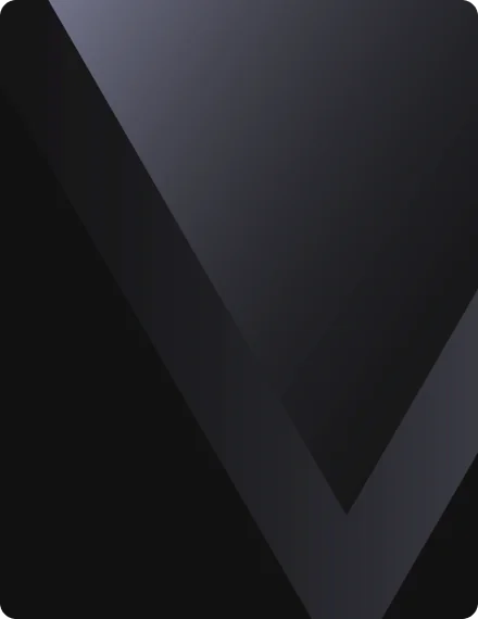 黒とグレーの抽象的なV字型デザイン